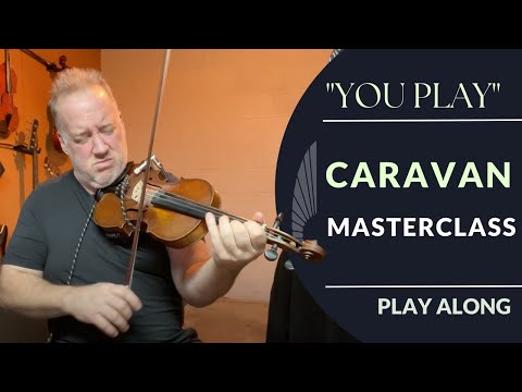 Jazz Violin Guided Practice | Rhythm  Harmony + Improvisation | Caravan