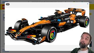 World Champion in 1:8 scale: LEGO Technic McLaren MCL39 F1 Car official reveal #NotSponsored 42228