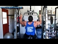 Chest, Back & Calves Short Bodybuilding Training Routine - Workout Vlog 30