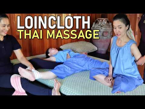 You never know how flexible you are until you try this THAI MASSAGE Loincloth [ASMR unintentional]