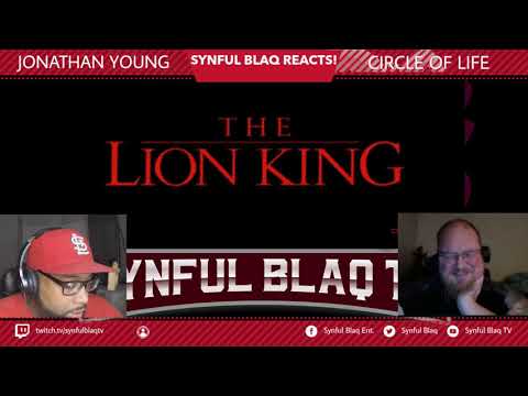 Synful Blaq Reacts Disney Rock Week - Jonathan Young - Circle Of Life