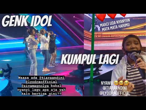 TIARA LYODRA ZIVA KUMPUL LAGI, GENK IDOL DI ANNIVERSARY RCTI