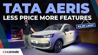 Tata Aeris Walkaround | Variants, Features, Prices & Interior Detailed Tata Aeris Walkaround | Variants, Features, Prices & Interior Detailed