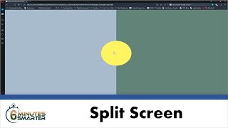 Use CSS and Display Flex to Create a Horizontal Split Screen Webpage Layout