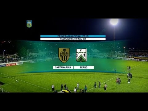 Transmision del partido Santamarina - Ferro. Por el reducido del Nacional B. Por el segundo ascenso.