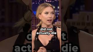 Scarlett Johansson Opens Up About Black Widow’s Death