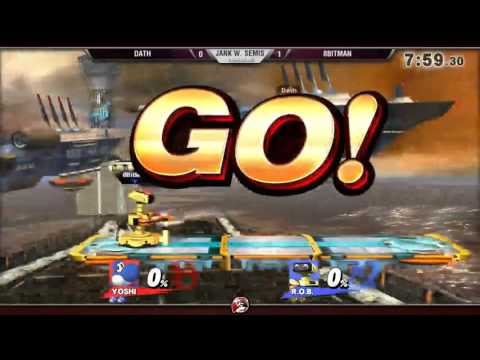 VS Jank City Singles 10/10/15 - Winners Semis - Dath (Robin/Yoshi) vs 8Bitman (ROB)