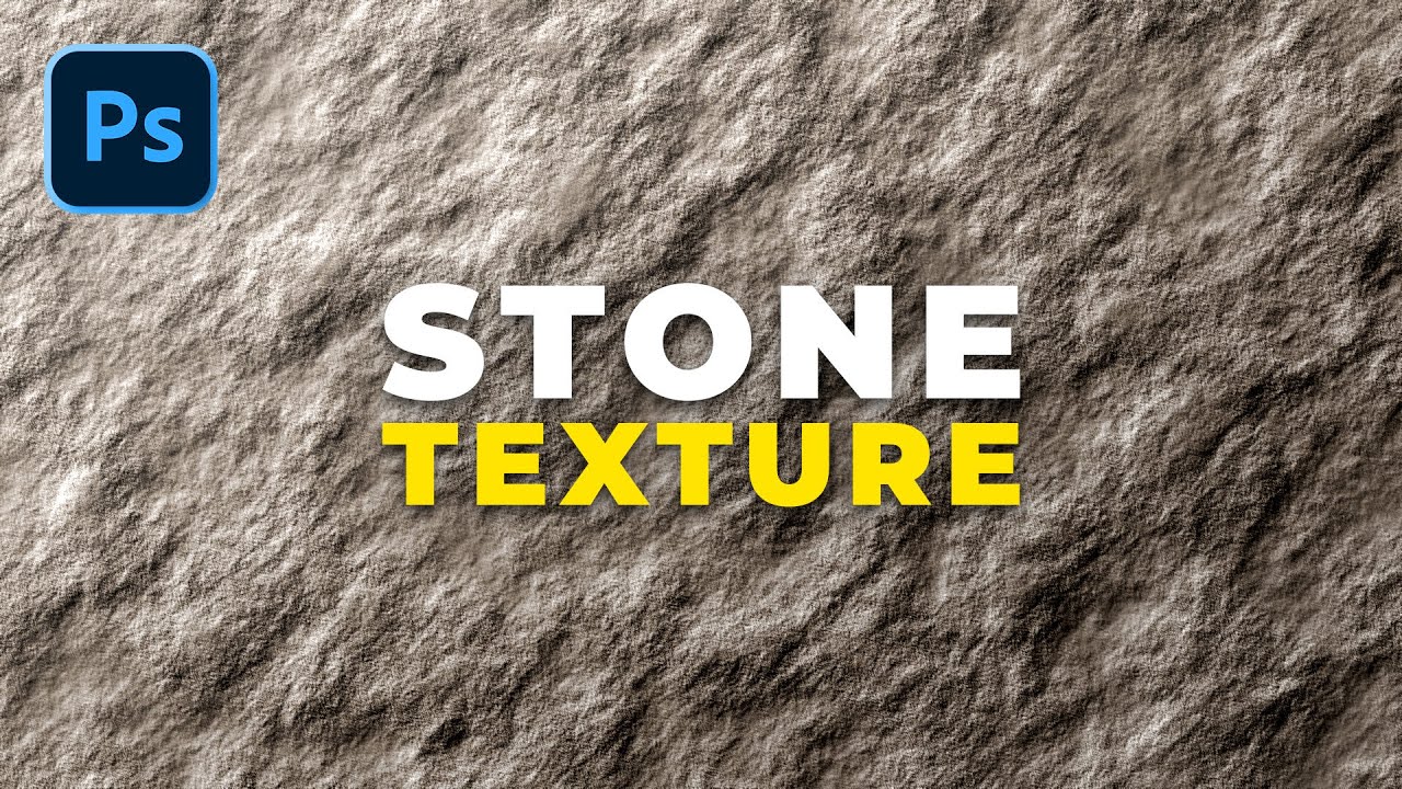 How to Create Stone Texture Effect in Photoshop | Photoshop Tutorial