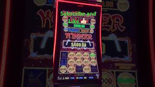 $20 a bet on hand pay jackpot dragon link big win #casino #lasvegas #shorts