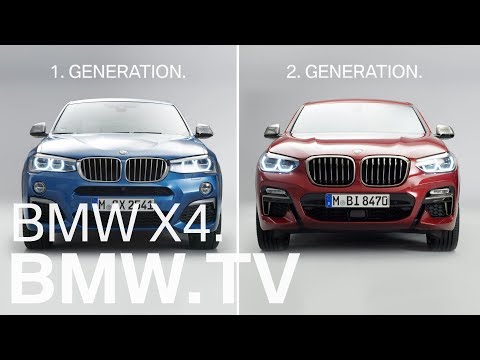 BMW X4: 1. Generation vs. 2. Generation.