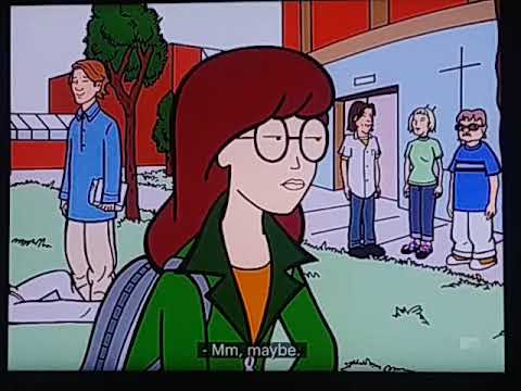 Watching Daria and eating cookie dough ice cream! 🍪🍦