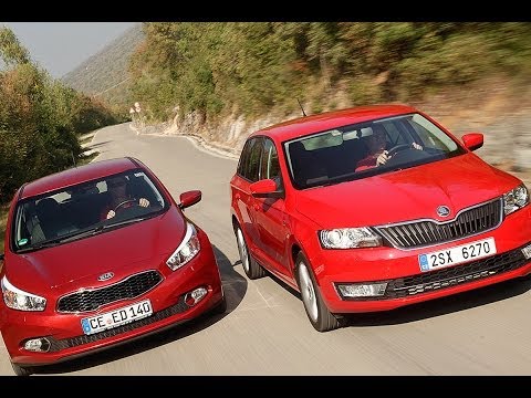 Skoda Rapid Spaceback vs. KIA Ceed