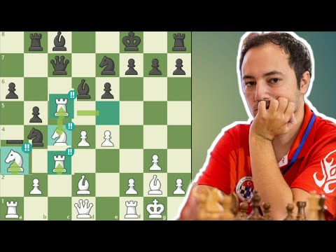 Turkish GM Can Emre Makes 4 Brilliant Moves Against Parham Maghsoodlo |European Chess Club Cup 2022