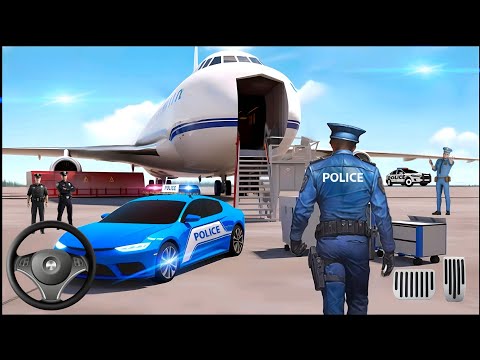 🔥US Police Car Transporter Game | Real Police Truck Driving & Parking. 