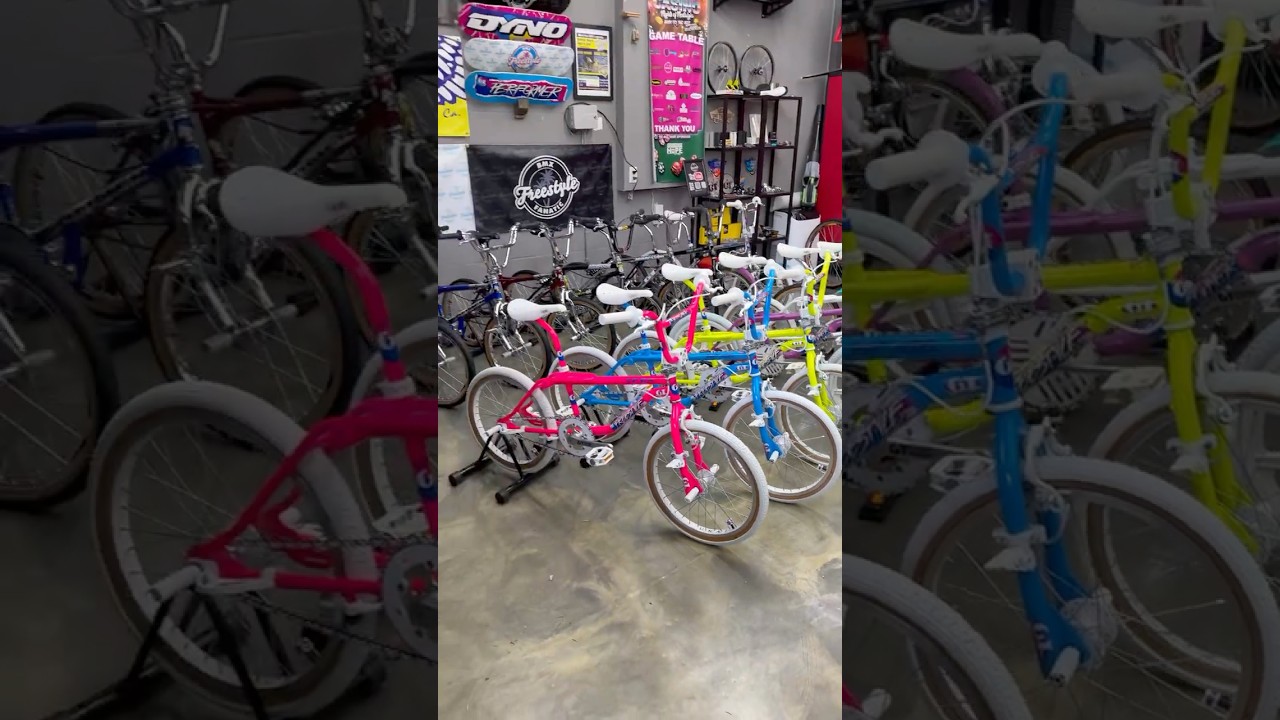 $150,000 Worth of Old School BMX Bikes! 😳🤯‼️ #shorts