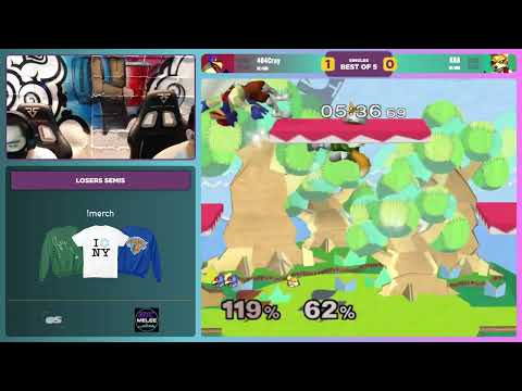 The Nightclub Season 2 E16: 404Cray (Falco) vs K8A (Fox) - Losers Semis SSBM