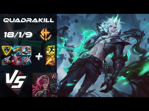JUNGLE Viego vs Vi [QUADRAKILL] - EU Grandmaster Patch 25.S1.5