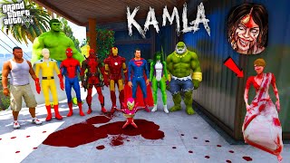 Download lagu Franklin Avengers Playing Chupan Chupai With Indian Ghost Kamla In GTA 5 |  Hulk superman spiderman mp3