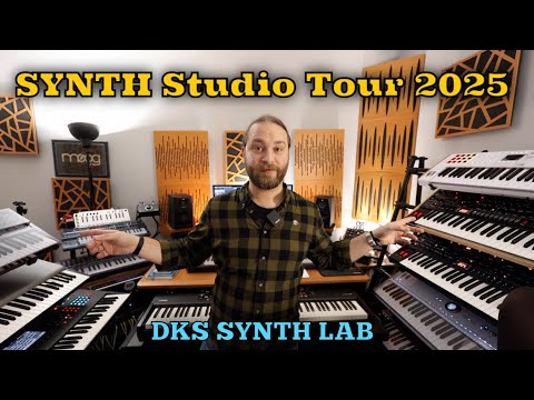 SYNTH Studio Tour 2025 - DKS Synth Lab