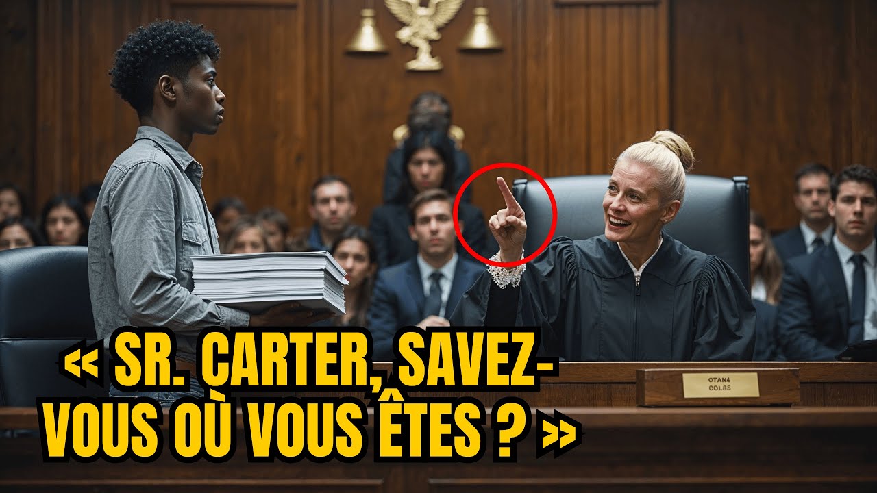JUGE SE MOQUE d’un ado noir au tribunal et reste CHOQUÉE en découvrant qu’il est un GÉNIE DU DROIT.