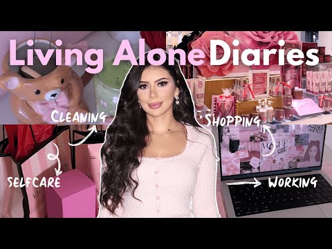 A Realistic Day In My Life 🎀 | shopping, cleaning, self care, cooking, enjoying my own company