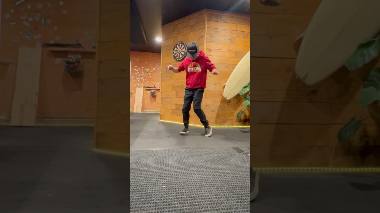 I tried busting out some moves 😂 lol #dancing #innovadiscgolf