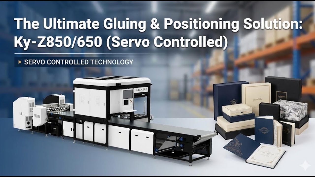 Gluing and Positioning Machine video thumbnail