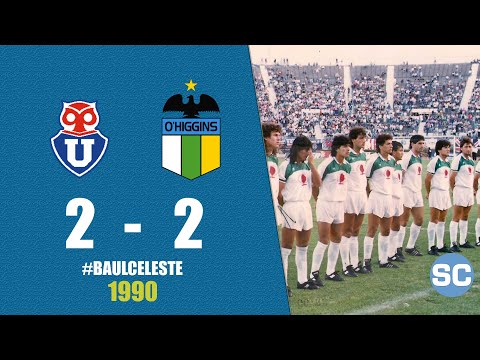 Empate de O'Higgins y U. Chile en 1990
