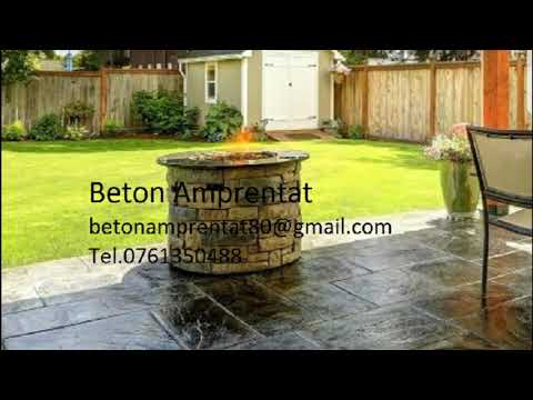 Beton Amprentat Valea lui Alb - Olt Tel.0761350488