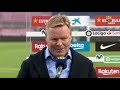 EL CLÁSICO REACTIONS | KOEMAN: "WE DESERVED A BETTER RESULT"
