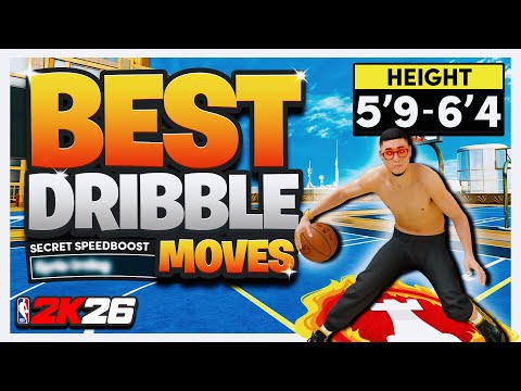 BEST DRIBBLE MOVES for SMALL GUARDS 5’9-6’4 on NBA 2K26! FASTEST ANIMATIONS, SIGS & COMBOS SEASON 4!