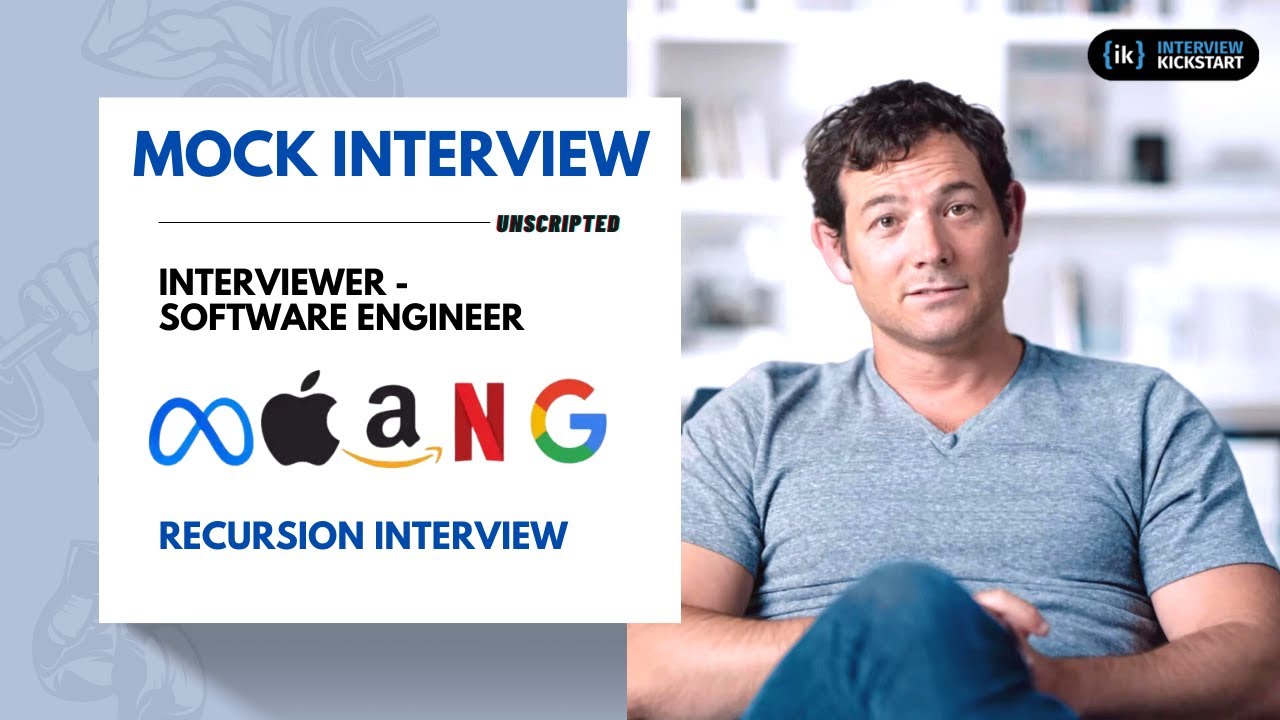 FAANG Mock Interview with Software Engineer | Recursion Interview