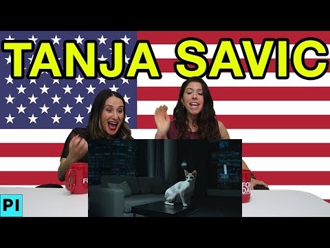 Americans React to Tanja Savic "Svaler"