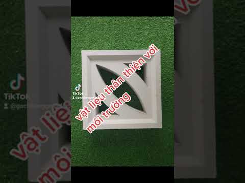 các kiểu phối gạch thông gió thân thiện với môi trường,