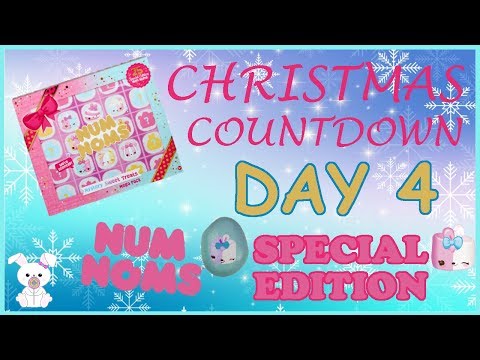 Christmas Countdown 2017 DAY 4 NUM NOMS 25 SPECIAL EDITION Blind Bags |SugarBunnyHops Video