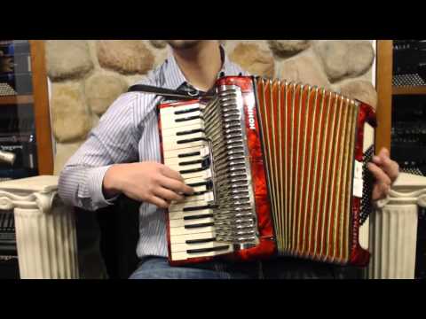 2061 - Red Hohner Arietta IIM LMM 72 $995