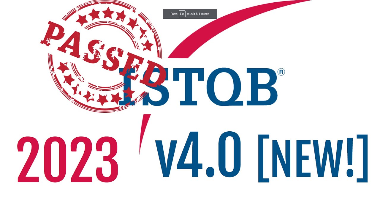 How I passed v4.0 [NEW!] ISTQB Foundation Level Certification in 2024