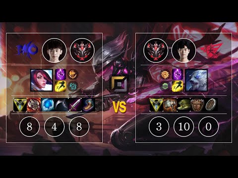 DMO Natural Fiora vs RW Crazy Volibear Top - KR Patch 10.13