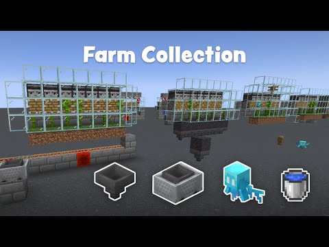 How to Automatically Collect Your Farms (1.19+) | Minecraft Tutorial