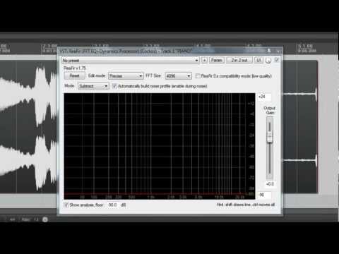 Noise Removal: 5 Minutes in Reaper