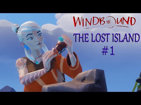 Windbound: The Lost Island: Full Gameplay Chapter 1:  Boat Building & Finding Food