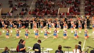 Klein Collins High School Tiger Belles Halftime Show Pom Dance Drill Routine September 3, 2010