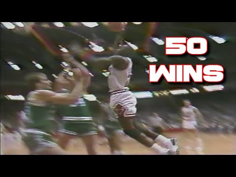 80's Michael Jordan Leads Bulls to 50 Wins for 1st Time Since 1974 in Stacked East