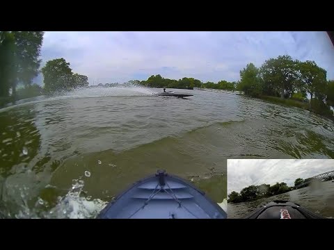 Sonicwake V2 on board GoPro and FPV Horizon Tug chase bashing