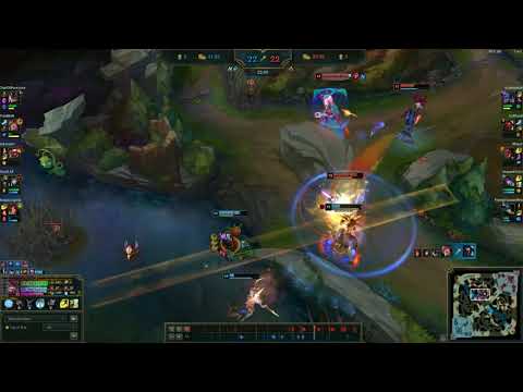 Aphelios No Brain Quadra Gameplay