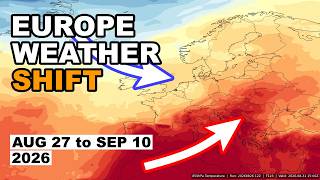 What to Expect in the Next 15 Days in Europe – ECMWF (Aug 27 - Sep 10, 2026)
