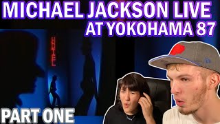 MICHAEL JACKSON LIVE AT YOKOHAMA 1987 PART ONE (COUPLE REACTION!)