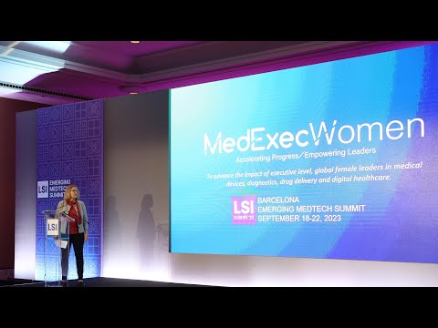 Maria Shepard Presents MedExecWomen at LSI Europe '23