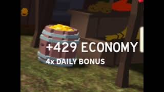 How to get economy level xp in islands