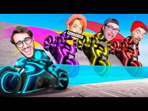 SCONFIGGO I MIEI AMICI 3 VS 1 NELLA SCIA MORTALE! - Gta 5